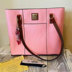 Dooney & Bourke small Lexington pale pink